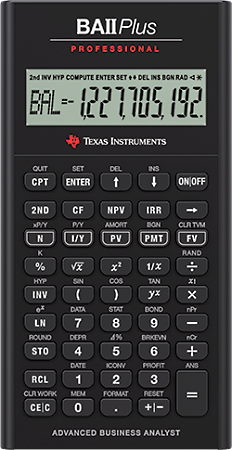 calculators\Texas Instruments BA II Plus Professional - calculator.org