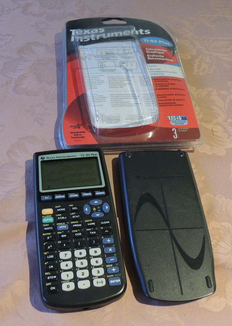 calculator museum texas instruments TI 83 plus