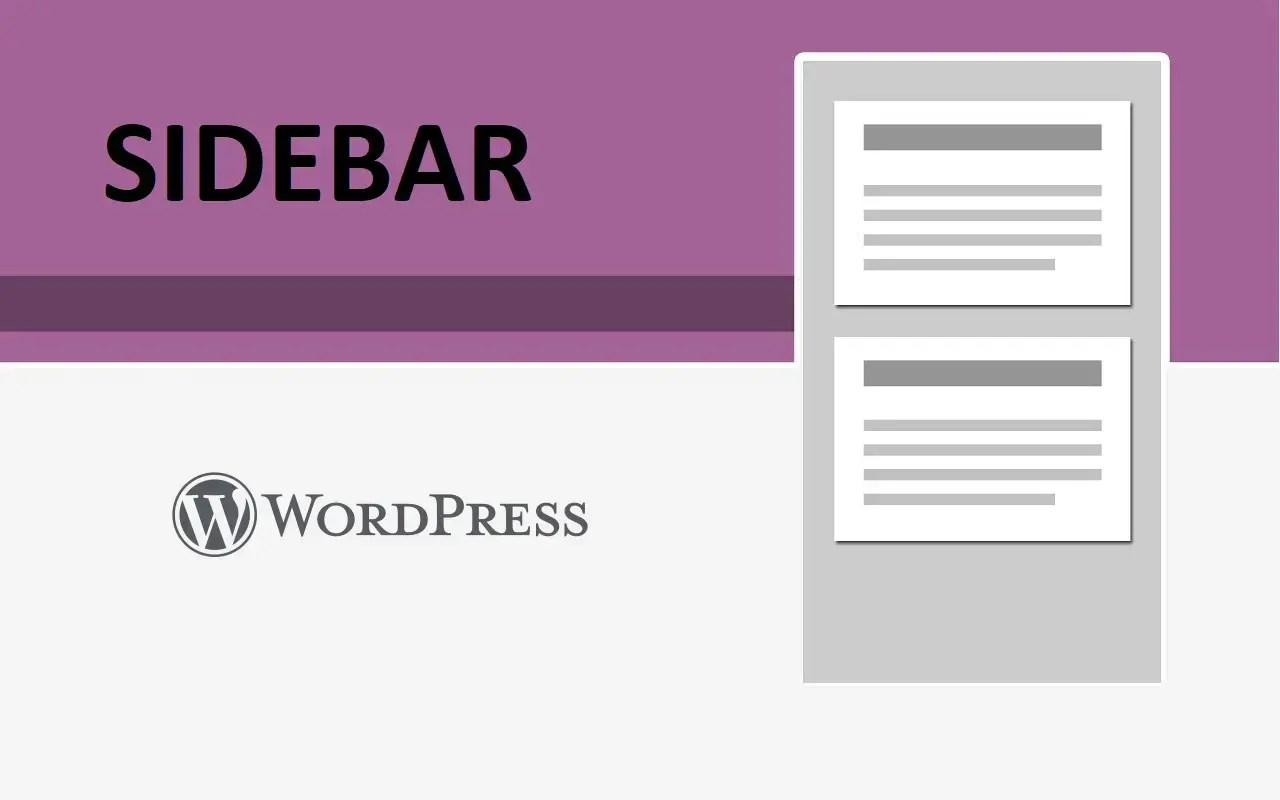 La Sidebar en WordPress Ventajas y Cómo Activarla Cálculo SEO