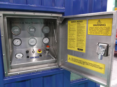 Pump package control systems and data monitoring