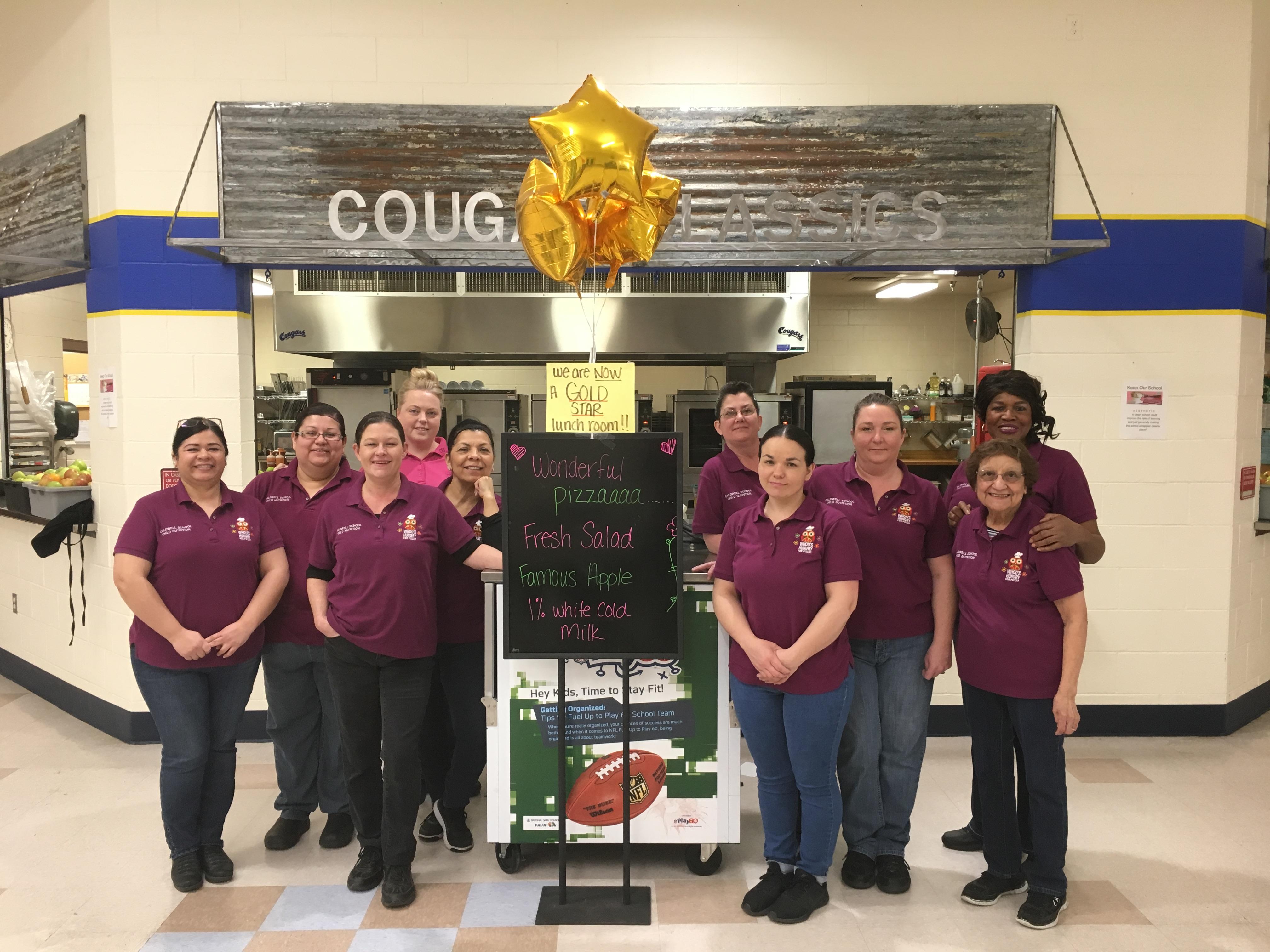 Caldwell High Lunch Program Earns a Gold Star Rating Caldwell School District