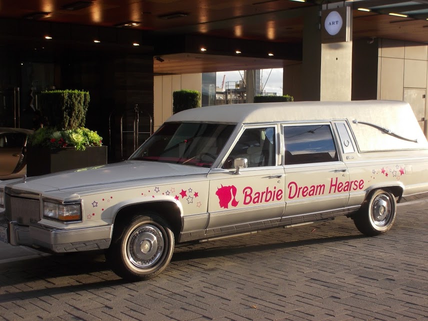CONFESSIONS OF A FUNERAL DIRECTOR » The Barbie Dream Hearse is