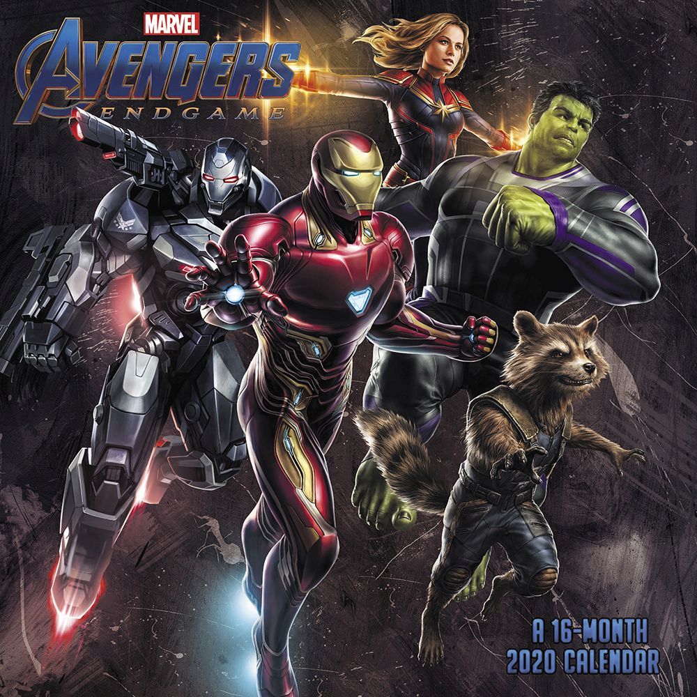 Avengers 4 Endgame Mini Wall Calendar 2020 eBay