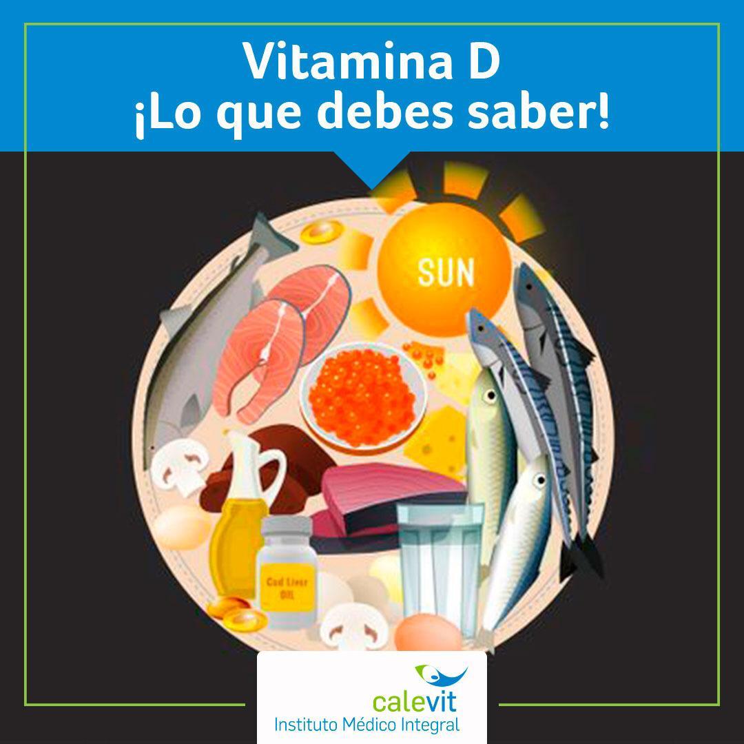 Vitamina D ¡Lo que debes saber! Calevit
