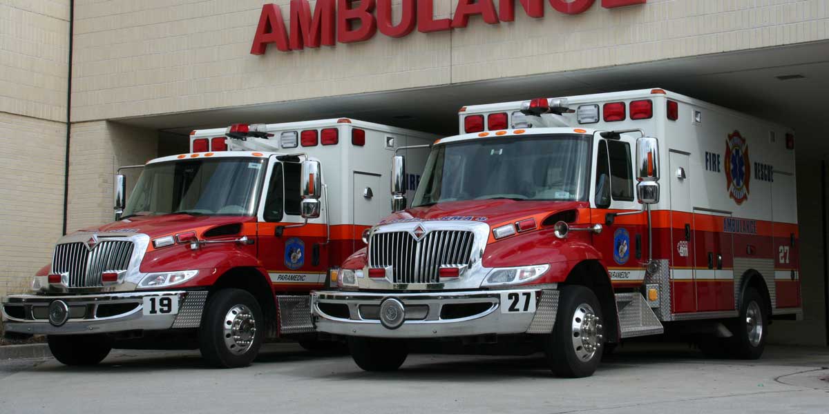 ALS Rescue Ambulance California Fire Prevention