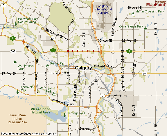 Calgary Street Maps Find Your Way Easy
