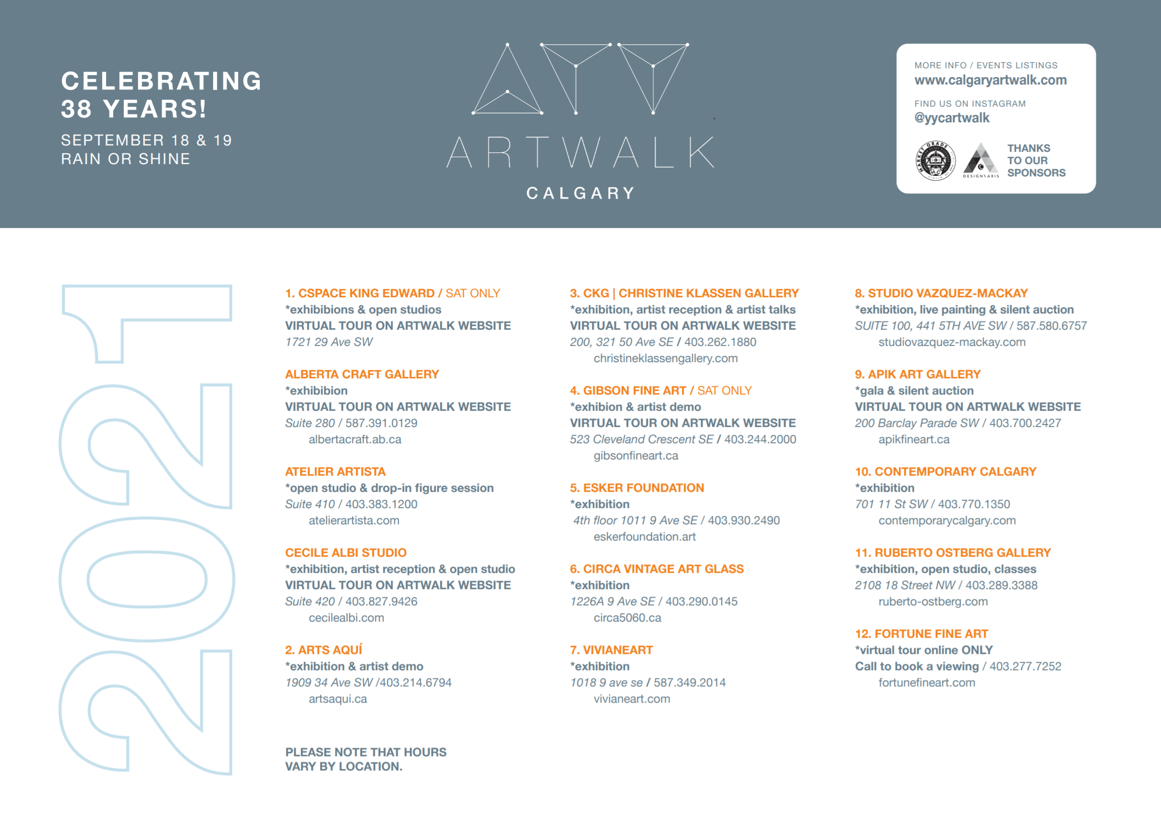 Artwalk 2021 Calgary Artwalk