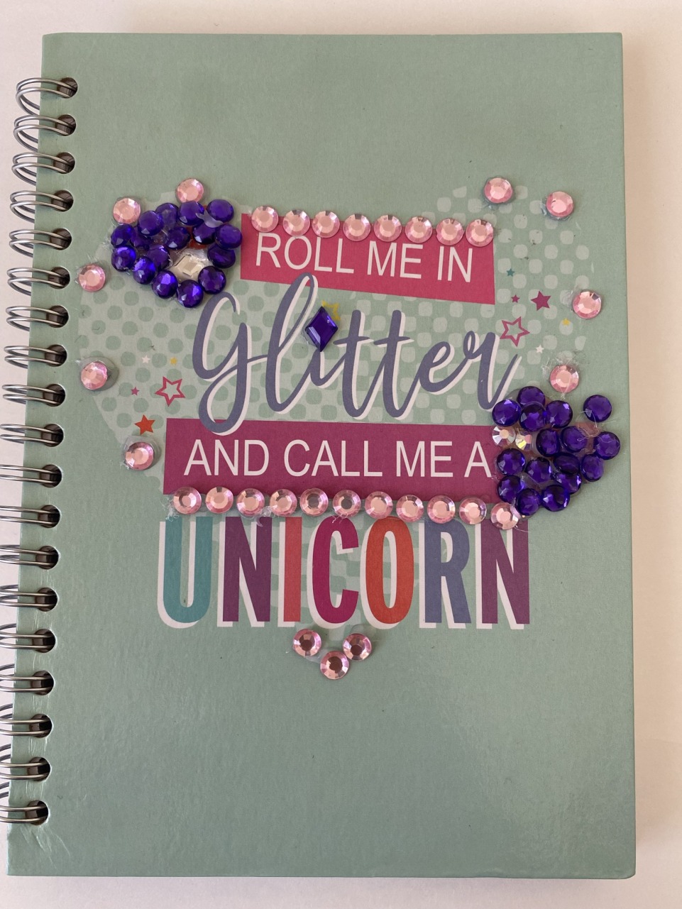 Unicorn JewelStudded Journal California Shop Small