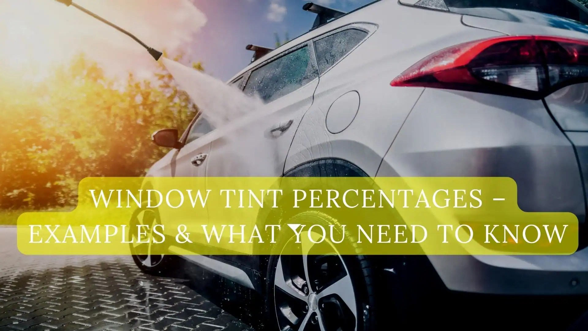 Window Tint Percentages for Your Car, Explained