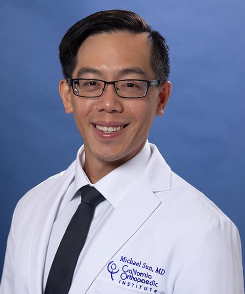 Our Team Dr. Michael Sun California Orthopaedic Institute