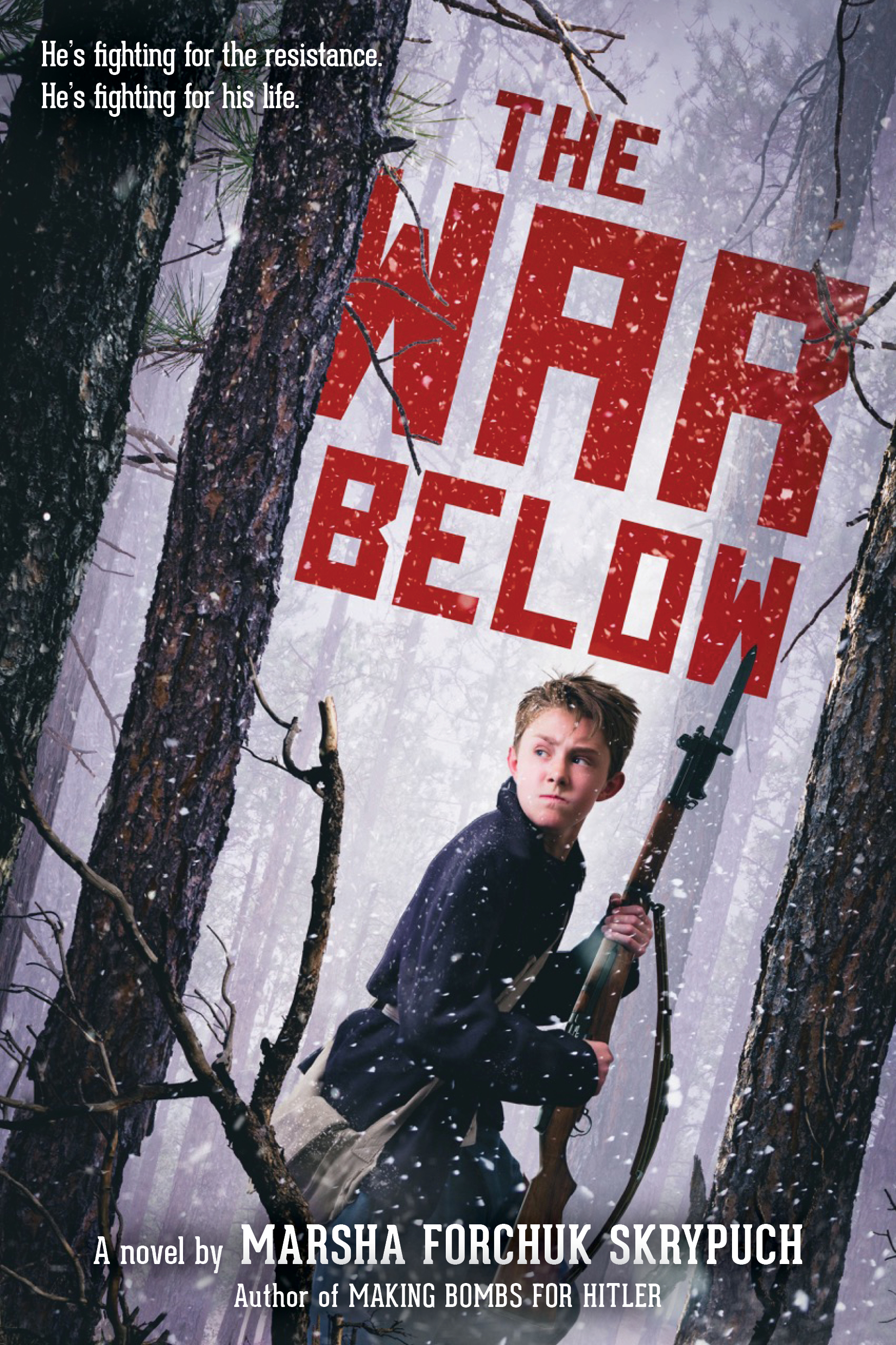 The War Below — cover reveal! Marsha Forchuk Skrypuch