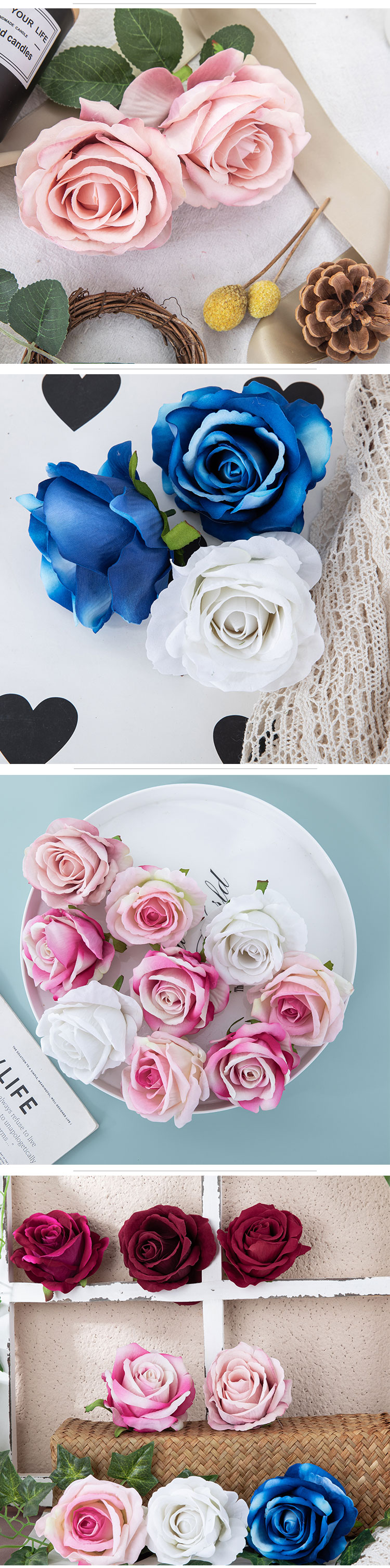 Wholesale MW03338 Home Party Wedding Decoration Velvet Material