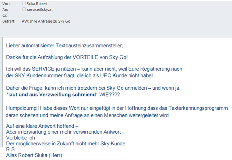 Sky Deutschland Service Center
