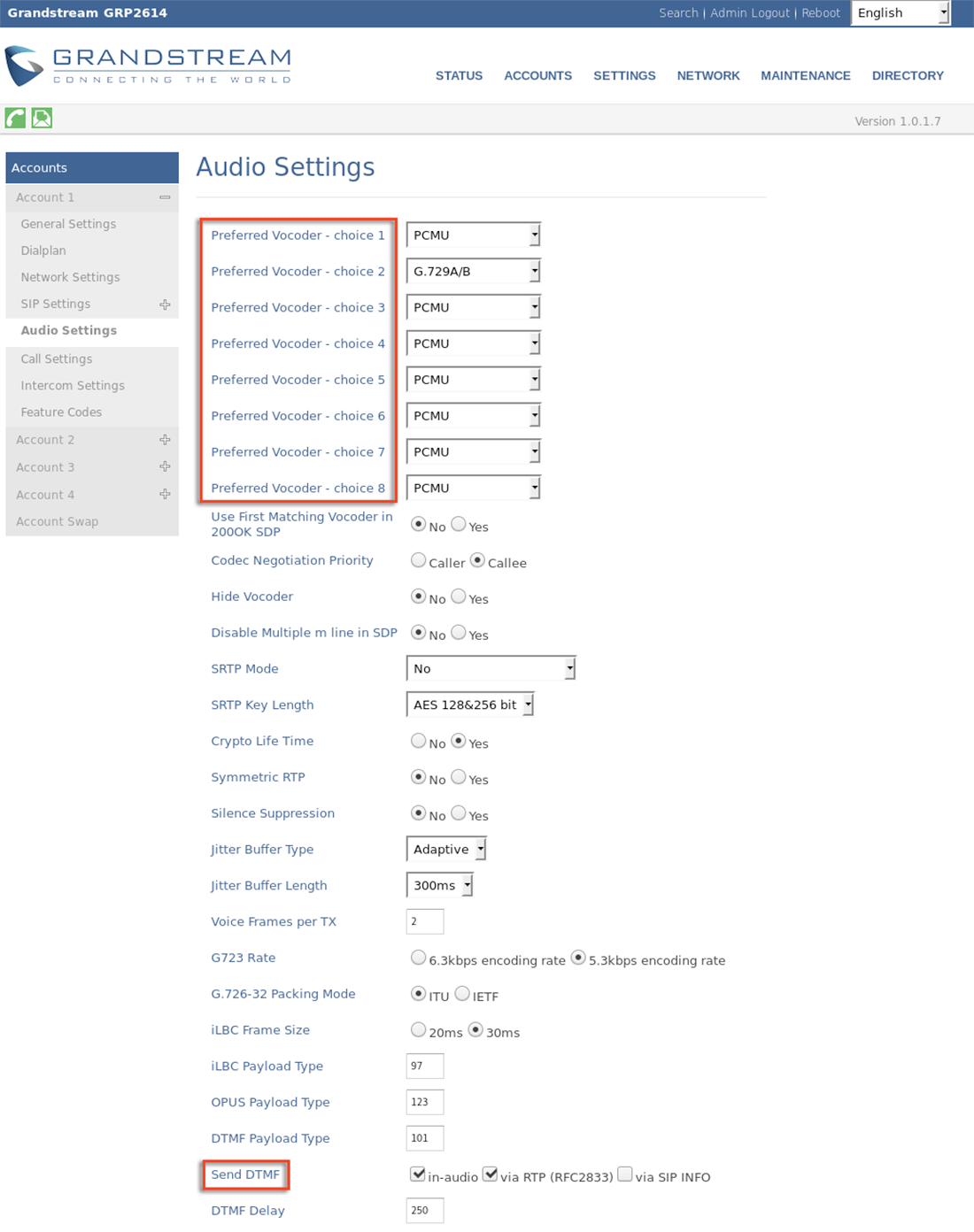 Grandstream GRP2614 Configuration and Review