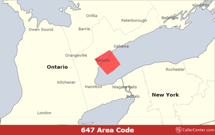 647 area code - Get Local Phone Number for Toronto, Ontario