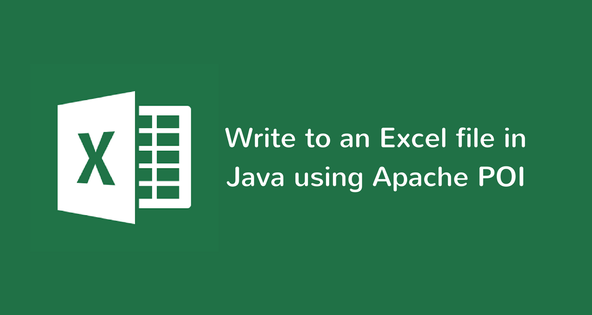 How to Write to an Excel file in Java using Apache POI CalliCoder