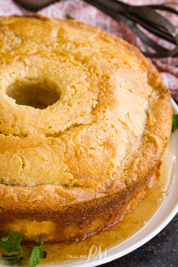 TOTALLY SCRATCHMADE RUM POUND CAKE WITH RUM GLAZE > Call Me PMc