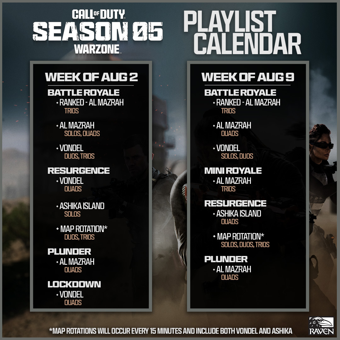 Call of Duty® Modern Warfare® II & Warzone™ Season 05 Patch Notes