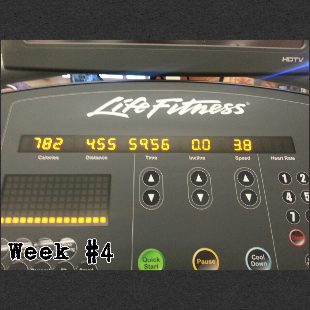 Treadmill Progress Week 3 Calorie Warrior