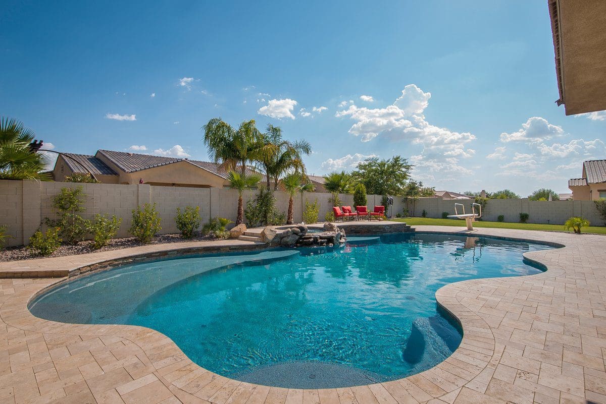 Sea Glass Pebble Pool Finish California Pools & Landscape