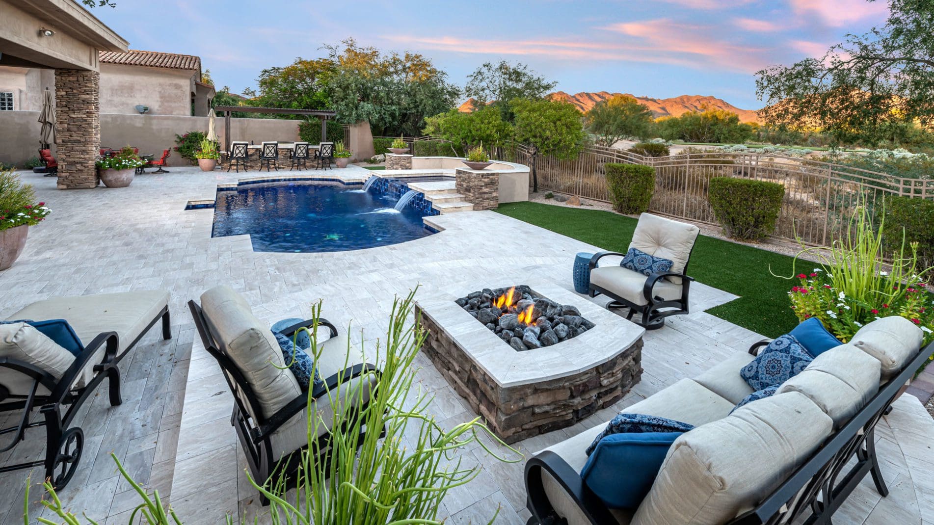 Pool Design Ideas Grecian Above Ground Spa