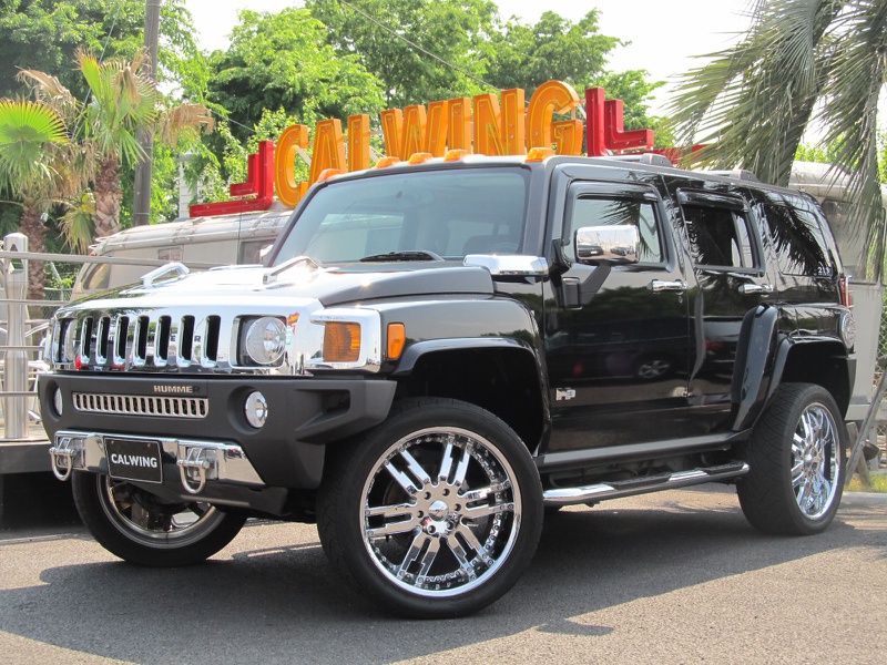 ハマー H3 新車並行 後期モデル 3.7Lエンジン ラグジュアリーPKG ジオバンナ22インチ クロームパーツ