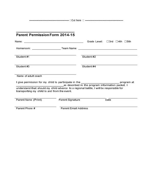 20+ Examples Of Permission Slips Comprehensive Guide On Crafting And 20+ Examples Of Permission Slips Comprehensive Guide On Crafting And