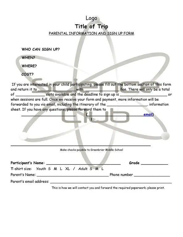 20+ Examples Of Permission Slips Comprehensive Guide On Crafting And 20+ Examples Of Permission Slips Comprehensive Guide On Crafting And