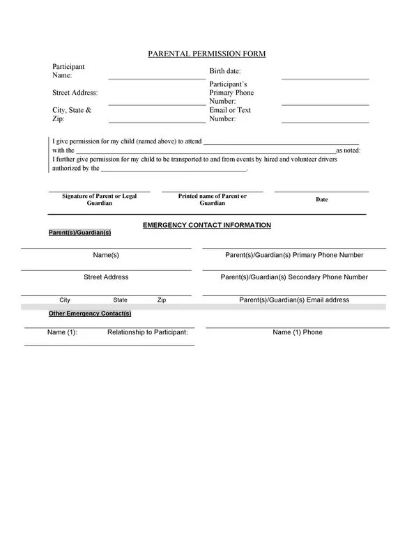 20+ Examples Of Permission Slips Comprehensive Guide On Crafting And 20+ Examples Of Permission Slips Comprehensive Guide On Crafting And