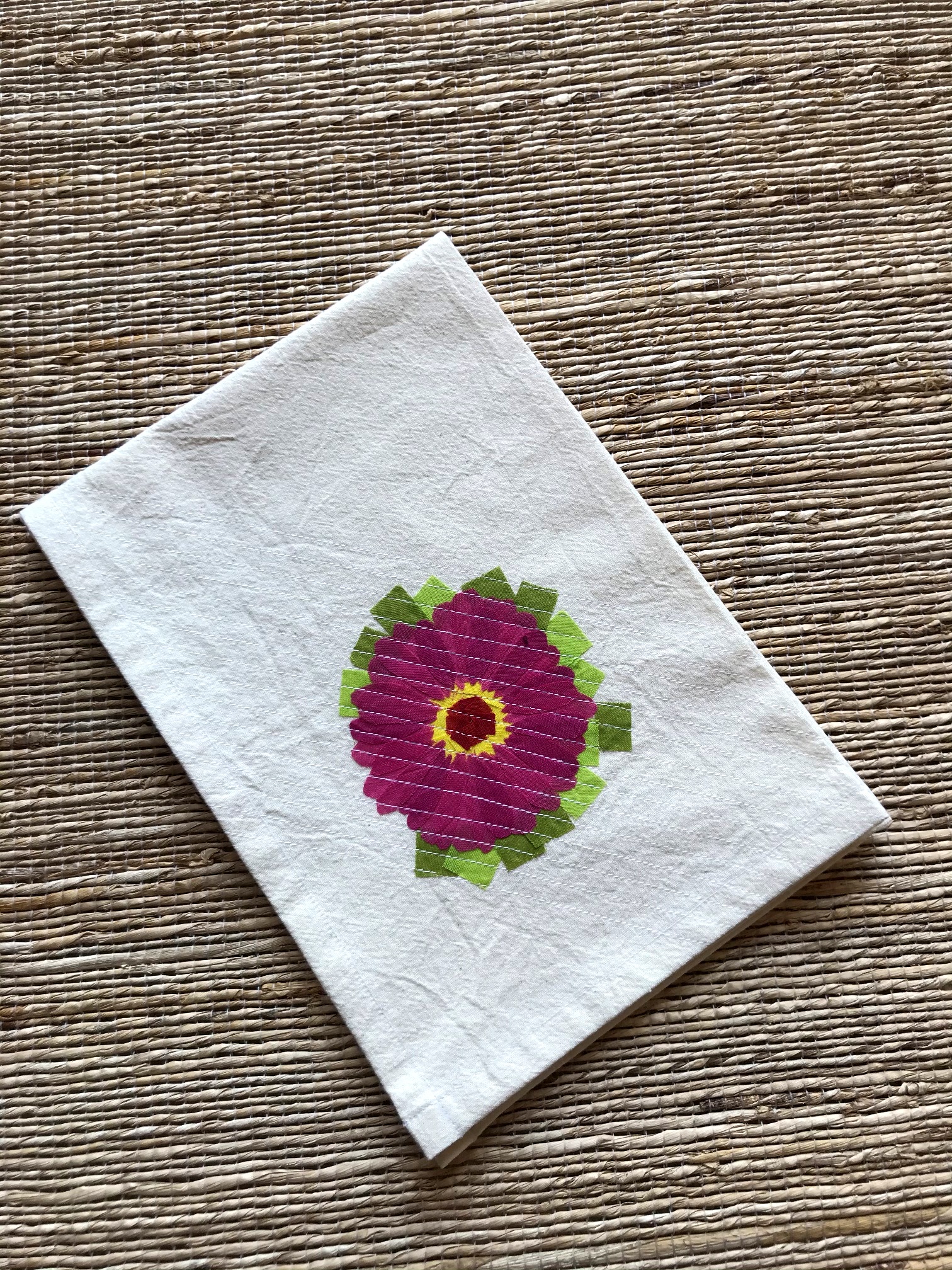 Pink Jerbra Kitchen Towel Calyz Textiles