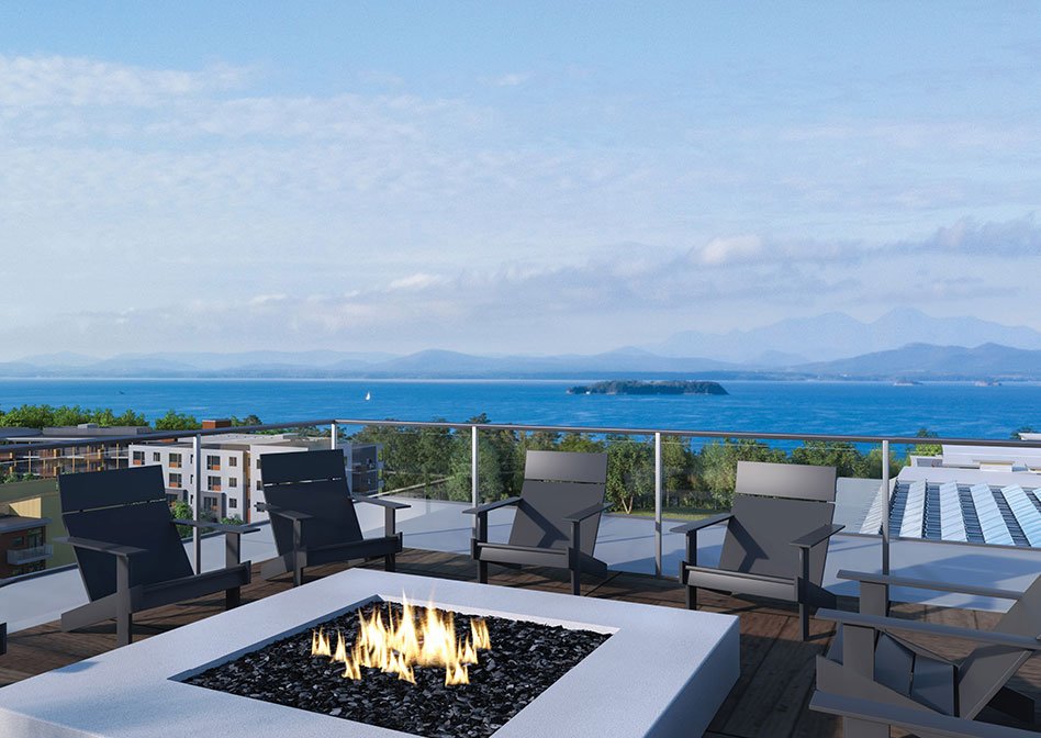 The Aurora Cambrian Rise in Burlington, VT