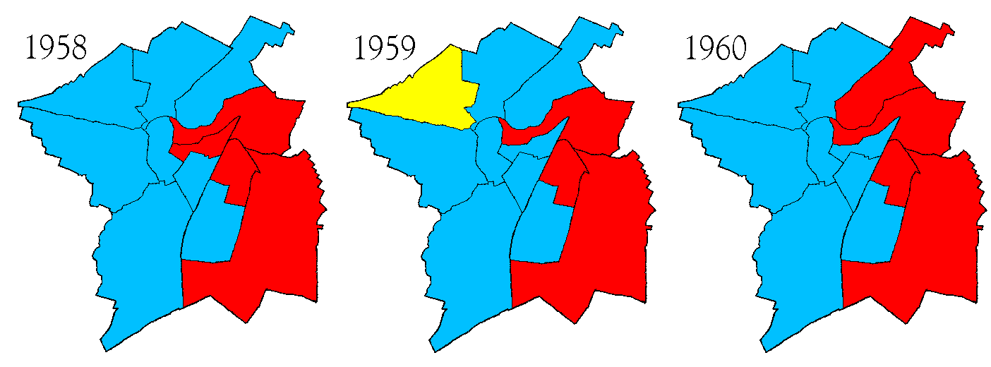 Cambridge City Election Results Ward results at a glance 19351973