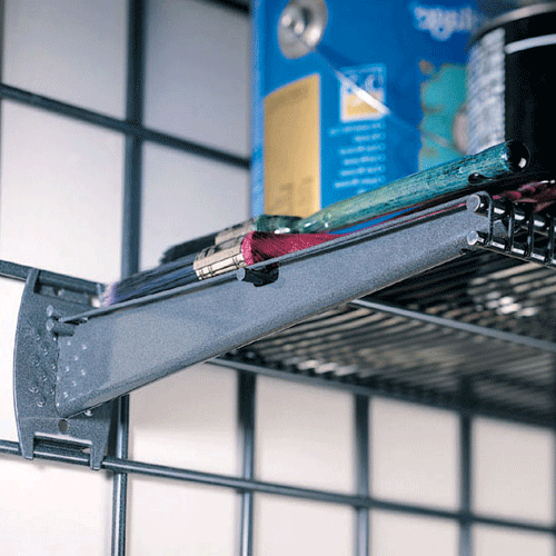 Tradeshow Display Free Standing SlatWall Wire Shelf Brackets