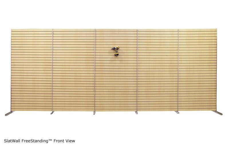 Free Standing SlatWall Displays Slatwall Display Panels Slatwall