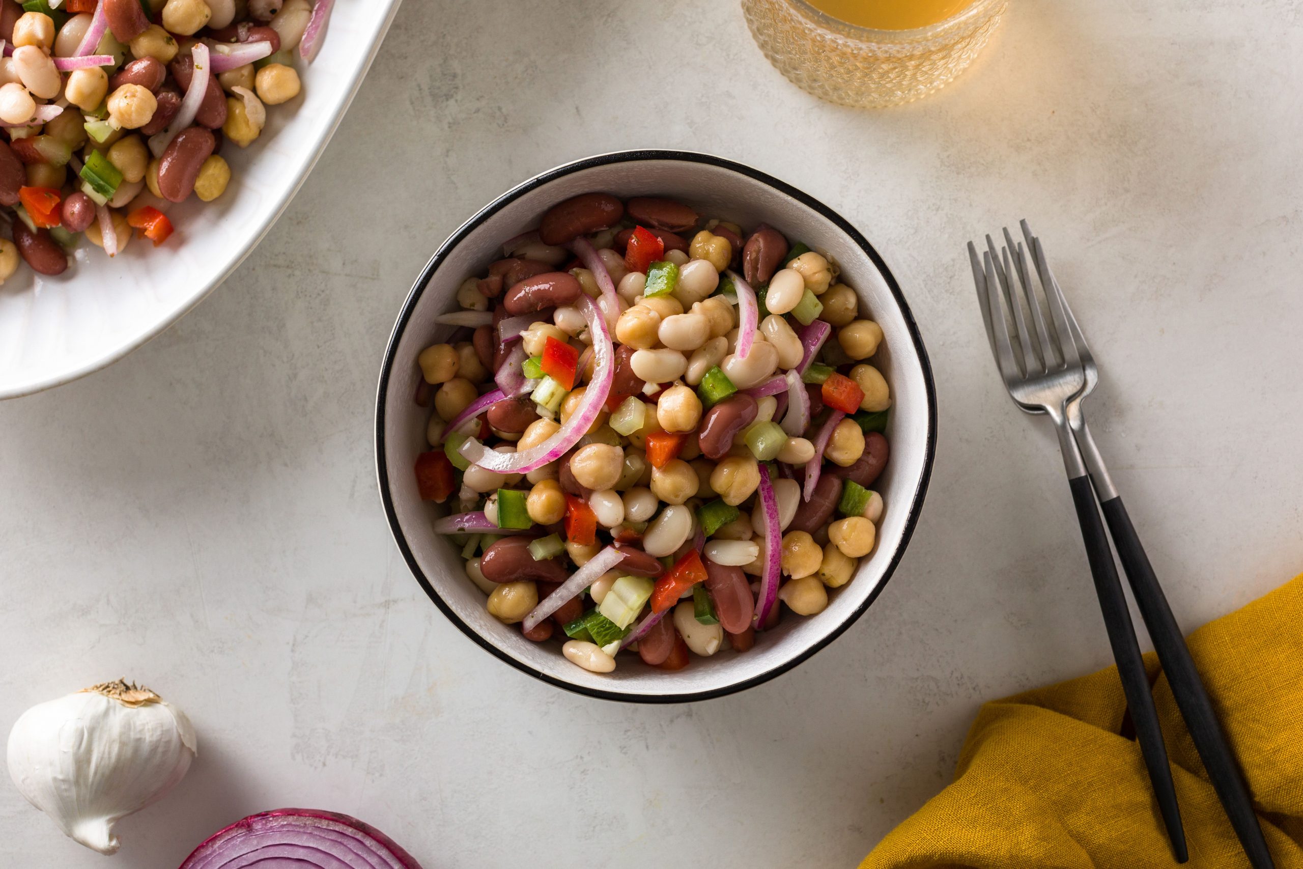Three Bean Salad Recipes Camellia Brand