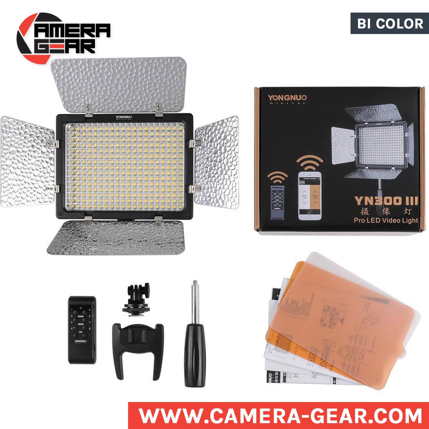 Yongnuo YN300 III Pro LED Video Light Camera Gear
