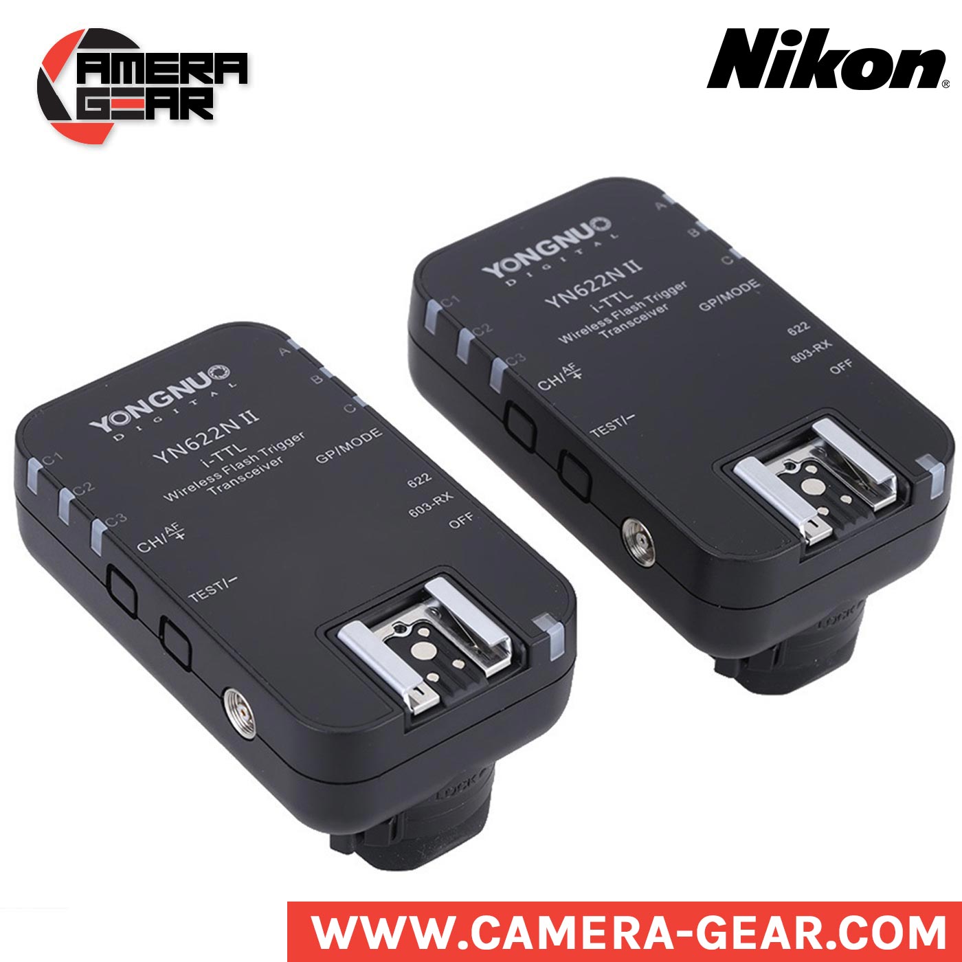 Yongnuo YN622N II Flash radio triggers for Nikon Camera Gear