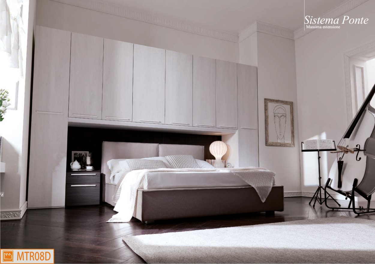 Camera a ponte XL con letto matrimoniale contenitore