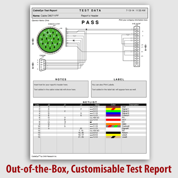 Low Voltage | Continuity | Cable & Harness Testers | CableEye