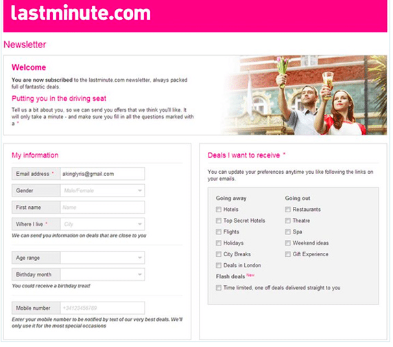 Email preference center will increase subscriber satisfaction