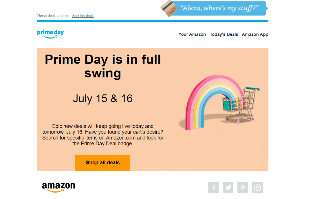 What Prime Day Might Teach Us About Black Friday in 2019 Campaign Monitor