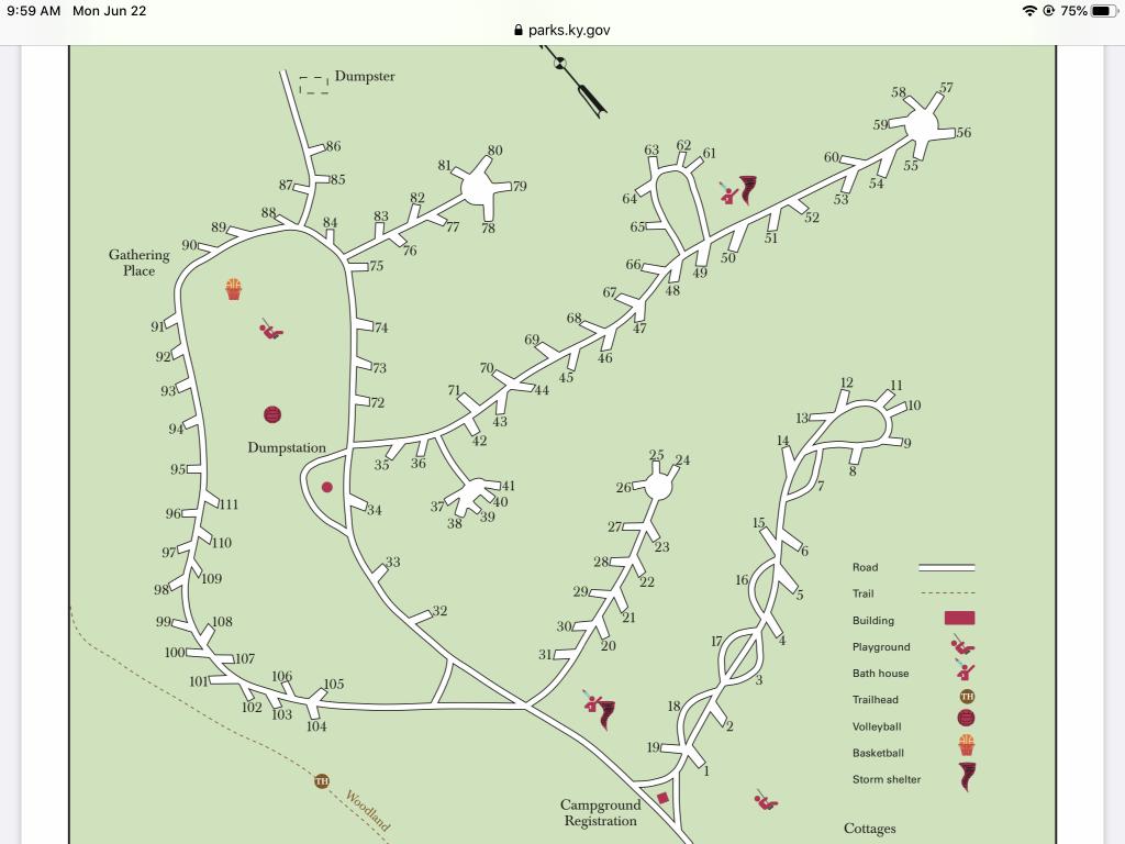 General Butler State Resort Park ,Carrollton ,Kentucky