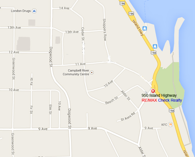 RE/MAX Check Realty Office Location Campbell River