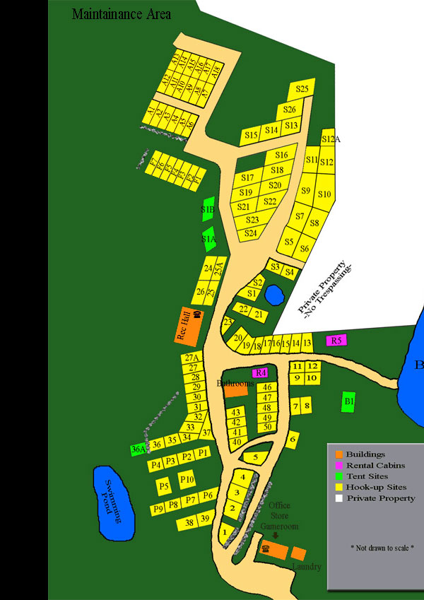 Circle C Campground Northeast Connecticut's Best Camping Campground Map