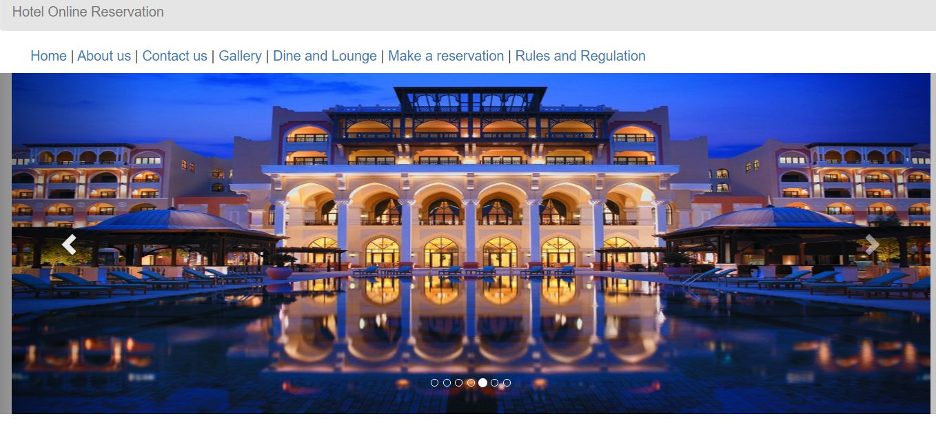 Online Hotel Reservation System In PHP MySQL Free Source Code