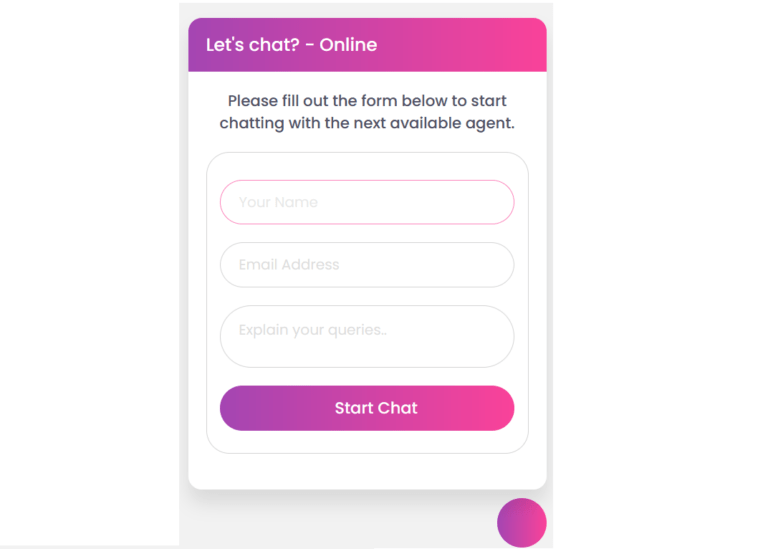 Responsive Chat Box UI Design Using HTML And CSS Free Source Code