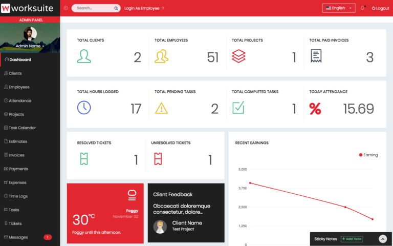 Complete Online Project Management System Using PHP MySQL