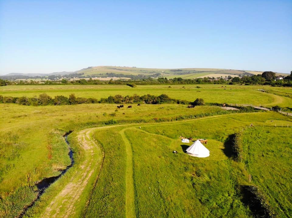 Kings Barn Camping, Steyning, West sussex