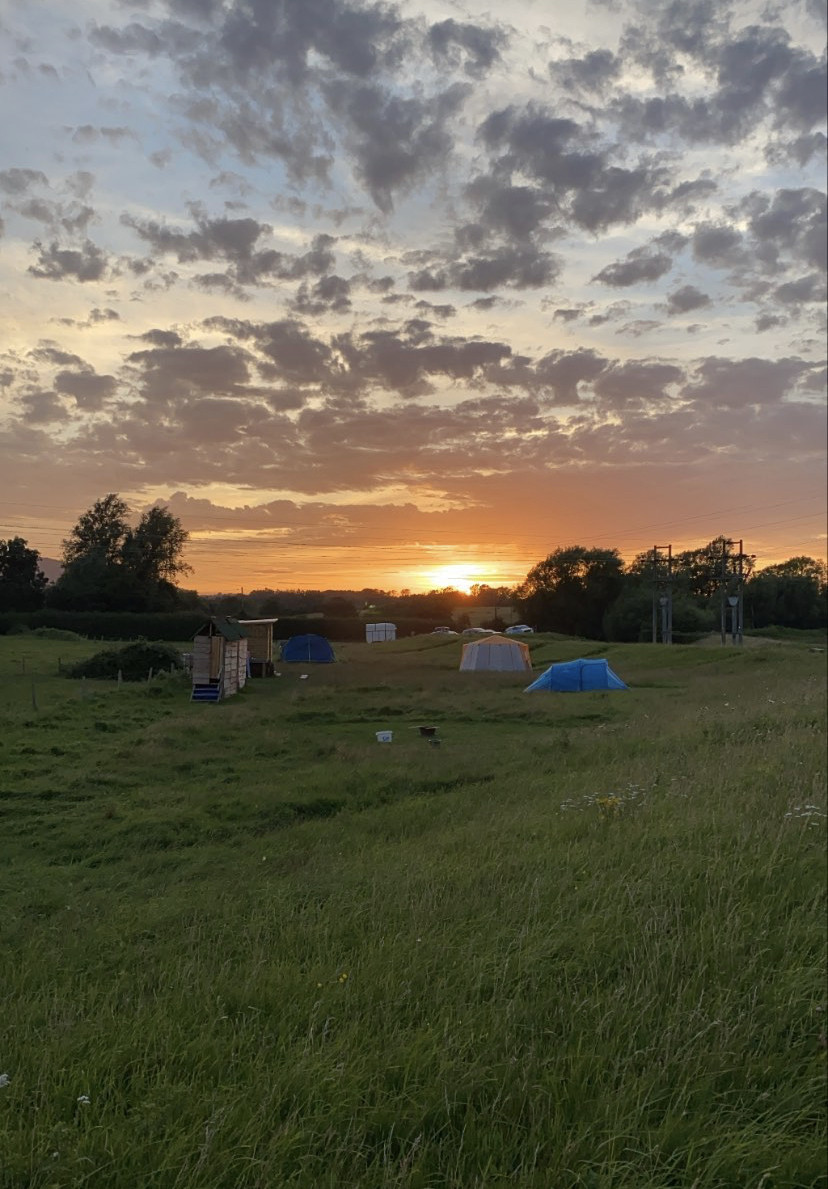 Kings Barn Camping, Steyning, West sussex