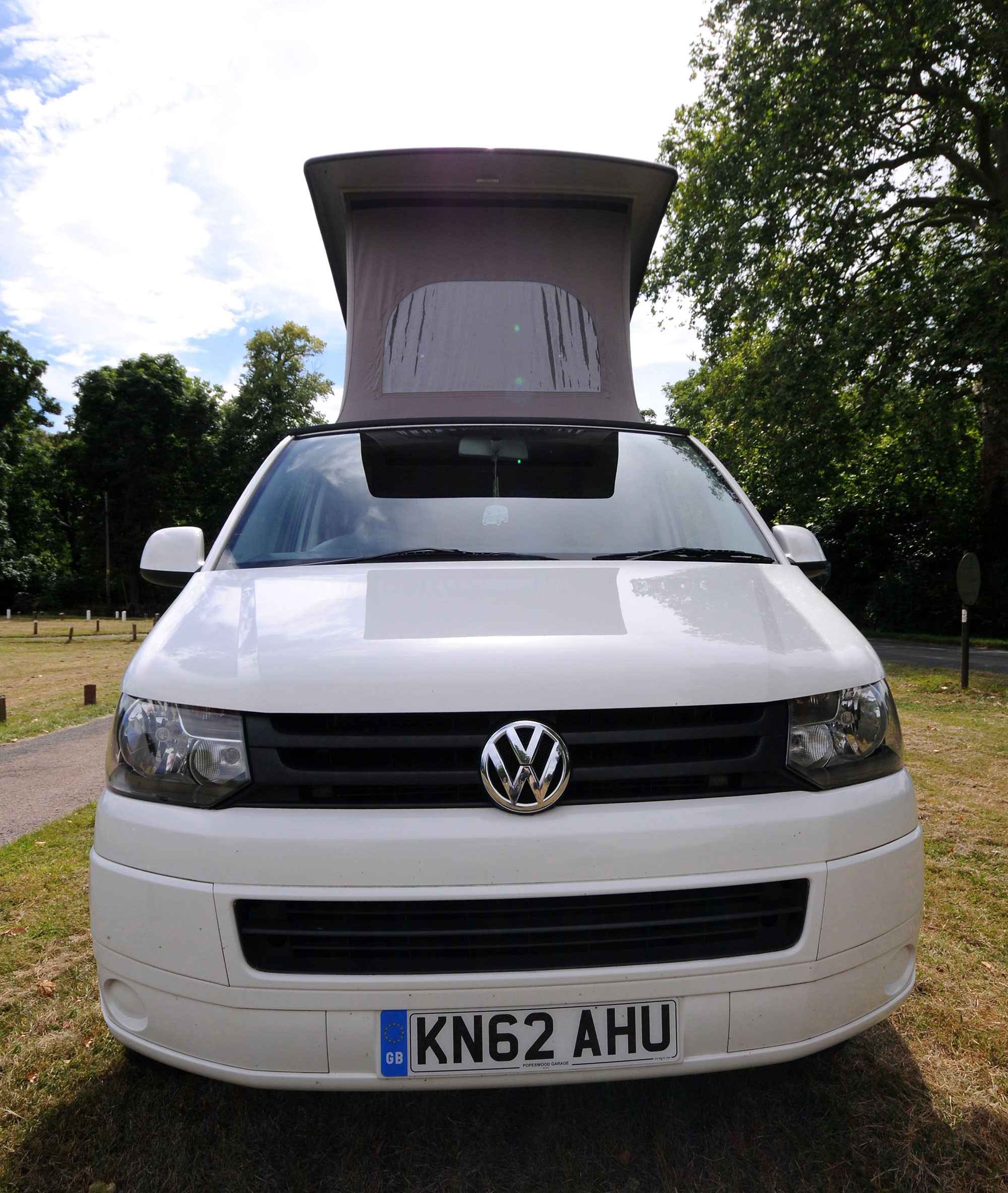 Kenny VW T5 campervan for hire in Bracknell